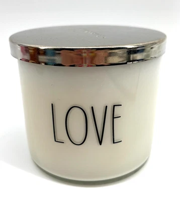 Goose Creek "LOVE" TOSTADAS DE AZÚCAR MORENA 3 mechas tarro masa vela, tostadas, crema suave Foto 1 de 3