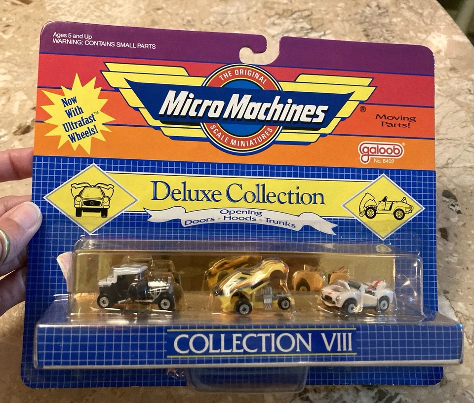 Micro Machines - Deluxe Collection VIII NOS Cobra Funny Car Ford T-pickup 1988 - Image 1 of 4