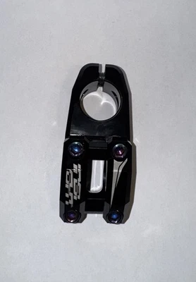 Insight 31.8mm Top Load BMX Race Stem (Black) TITANIUM BOLTS - Image 1 of 4