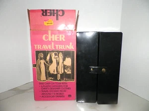 VINTAGE 1977 MEGO CHER DOLL, TRAVEL TRUNK & 20+ OUTFITS ORIGINAL BOX FOR TRUNK - Picture 1 of 21