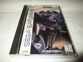 BATMAN FOREVER: THE ARCADE GAME SEGA SATURN COMPLETE CIB w/ REGISTRATION CARD