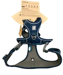 Pawaii Safewalk Hundegeschirr dunkelblau Gr. XL NEU mit Etikett atmungsaktiv Ausweisschild LESEN - Bild 1 von 8