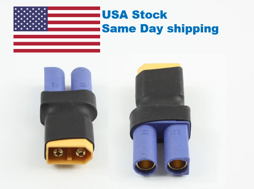 Адаптер преобразования EC5 гнездо в XT60 штекер - Изображение 1 из 1