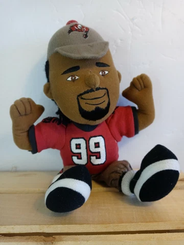 Rare NFL football Tampa bay Buccaneers warren sap plush figure doll Cover