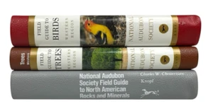 National Audubon Society Field Guide Books Birds Trees Rocks and Minerals Lot - Picture 1 of 19