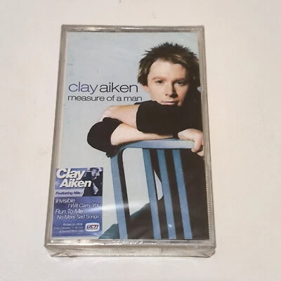 Clay Aiken - Measure of a Man 2003 - original indonesia tapes BRAND NEW - Image 1 of 4