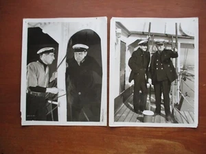 STOWAWAY 2 ORIGINAL 1932 BW MOVIE STILLS LEON WAYCOFF/ROSCOE KARNS VG - Picture 1 of 7