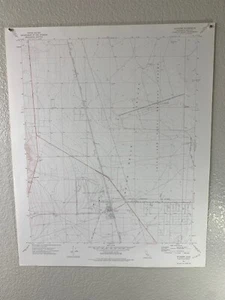 1972 USGS Topographic Map Geological 22" x 27" Inyokern California China Lake - Picture 1 of 10