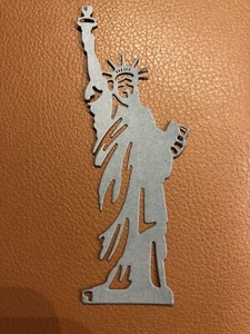 10 Militär Freiheitsstatue Silhouette Stanzteile, Sammelalbum, Karten, Party, Konfetti - Bild 1 von 2