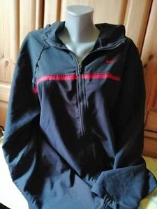 NIKE Mens Black Dri-Fit Full Zip Training Hoodie XL - Picture 1 of 8