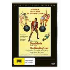 The Wrecking Crew DVD | Dean Martin, Elke Sommer, Sharon Tate | Region 4