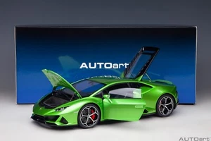 Autoart Lamborghini Huracan Evo Verde Selvans in 1/18 Scale New Release! - Picture 1 of 14