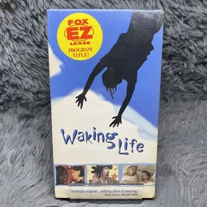 Waking Life VHS Tape 2001 Screener Promo Ethan Hawke Wiley Wiggins New Sealed - Picture 1 of 8