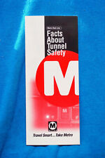Metro Red Line - Facts About Tunnel Safety - Circa 1998