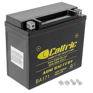 AGM Battery for Polaris RZR S 800 EFI 2009 2010 2011 2012 2013 2014 - Picture 1 of 7