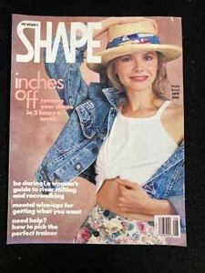 JOE WEIDER'S SHAPE MAGAZINE, AUGUST 1989, MURPHY'S BROWN'S FAITH FORD - Imagen 1 de 5