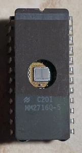 National MM2716Q-5 2716 16K EPROM - borrable UV - Imagen 1 de 1