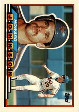 1989 Topps Big New York Mets Baseball Card #208 Howard Johnson