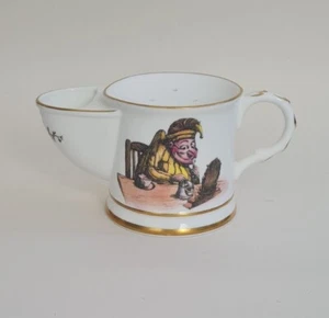 Vintage Coalport Fine Bone China Rare Mr Punch Shaving Mug - Picture 1 of 9