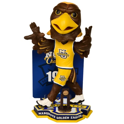 Marquette Golden Eagles Mascot Bobblehead NCAA Men's Basketball Champs #/216 NEW Cover