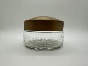 Kommode Glas mit goldfarbenem Deckel - Bild 1 von 10