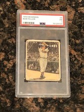 1950 Bowman Bob Feller #6 Baseball Card PSA 1