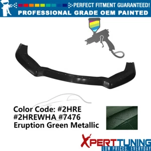 Fits 21-23 Mustang Mach 1 HP Style PP Front Lip #2HRE Eruption Green Metallic - Picture 1 of 5