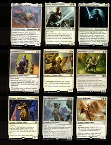 SOLDIERS!-100 Card Magic the Gathering Commander Deck-Rare-Mythic-MTG - Picture 1 of 10