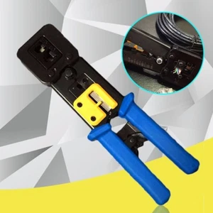 1x Network RJ45 6P 8P LAN Cable Wire Cutter Crimping Tool Cutting Crimper Pliers - Picture 1 of 5