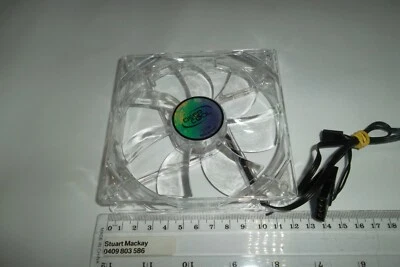 PC cooling fan Cooler  Deep Cool 120mm x 120mm DC 12V  - Image 1 of 3