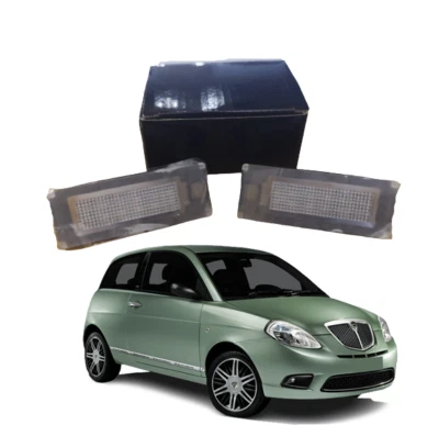 Plafoniere Placchette Luce Targa a Led Specifiche Per Lancia Ypsilon II (843) - Immagine 1 di 4