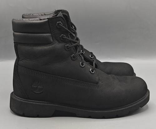 Timberland Linden Woods 6 pollici TB 0A156S stivaletto nero da donna taglia 7