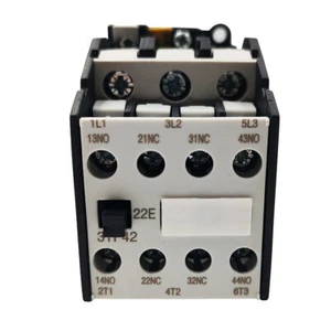 3TF4222-0AK6 Contactor 120V coil AC same as Siemens Contactor 3TF4222 2NO2NC 16A - Picture 1 of 8