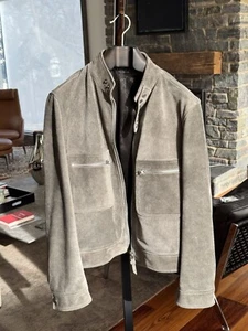 Tom Ford Sued Leather Jacket - Size 54 - Picture 1 of 4