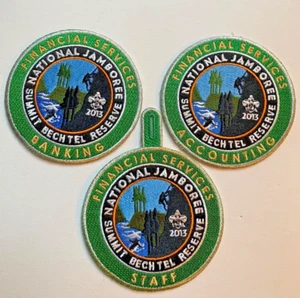 2013 National Jamboree - Financial Services Patch Set - Picture 1 of 1