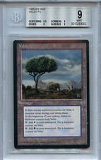 MTG Ice Age Veldt BGS 9.0 (9) Mint 9.5 Centering Card WOTC 3002