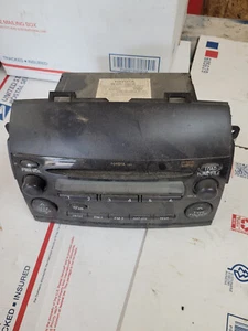 2008 2009 2010 TOYOTA SIENNA AM/FM RADIO DISC CD PLAYER 86120-08210 11827 OEM - Foto 1 di 4