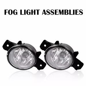 1 Pair Clear Fog Lights Fit For NISSAN Altima Sentra Maxima Rogue Infiniti QX60 - Bild 1 von 12