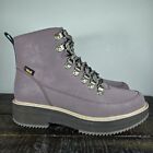 Teva Midform Boots Womens Size 9 Round Toe Lace Up Boots Shoes Purple 1123510