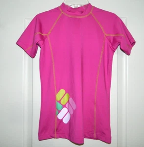 Girl's Columbia Pink Swim Shirt Rash Guard Size 14-16 - Picture 1 of 2