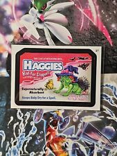 WACKY  Package 2011   HAGGIES      #37    Card sticker topps