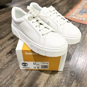 Timberland Mujer Laurel Court Zapatillas bajas de encaje - Blanco Talla: 8.5 (TB0A61FGEM2) - Imagen 1 de 9