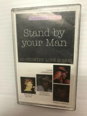 Stand By Your Man Country Love Songs Dolly Parton Audio Music Cassette Tape - Image 1 of 3