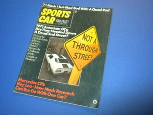 SPORTS CAR GRAPHIC magazine 1970 October - TEST REPORTS TECHNICAL COMPETITION - Bild 1 von 3