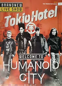 TOKIO HOTEL - A2 Poster (XL - 42x55cm) - Humanoid City Live Plakat Bill Kaulitz - Bild 1 von 1