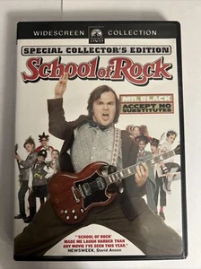 The School of Rock (DVD, 2004, Widescreen) Jack Black - Picture 1 of 7