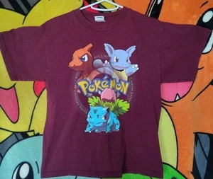 VTG 1999 Pokémon Nintendo Gotta Catch Them All T Shirt Y Size M Red MINT W Tags - Picture 1 of 8