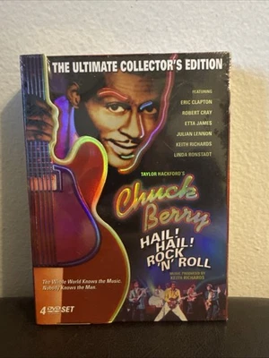 CHUCK BERRY Hail! Hail! Rock 'n' Roll Ultimate Collector's Edition 4 DVD Set New Foto 1 de 4