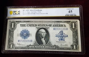 FR. 237 1923 $1 Silver Certificate | Speelman White | PCGS EF45 - Picture 1 of 2