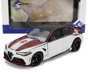 Solido 1/18 Alfa Romeo Giulia GTAm 2023 Blanco Rojo 1806907 - Imagen 1 de 8